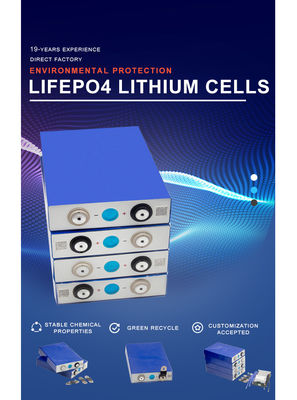 Zatwierdzenie ce rohs 3.2 V 100ah Lifepo4 Battery Cell / akumulator samochodowy lfp