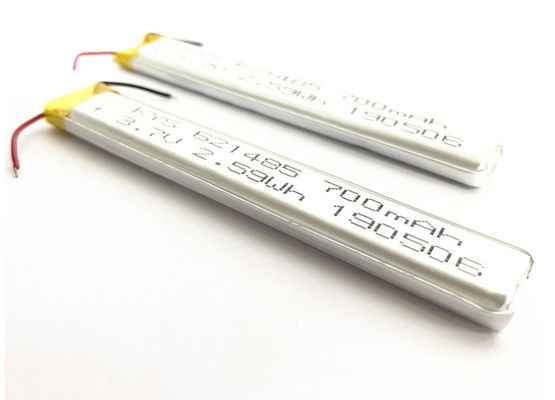 621485 601585 651485 3.7v (3.8v) 700mah Litowo-jonowa bateria polimerowa Do taśmy Led Lights