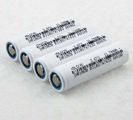 High Capacity 3.7V 3200mAh INR 18650 Lithium Ion Battery Cylindrical