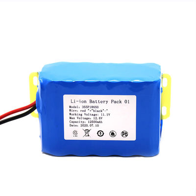 11.1v 12500mah Niestandardowe akumulatory litowo-jonowe