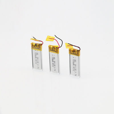 501225 3,7 V 100 mAh Bateria Lipo 0,37 Wh Bateria zestawu słuchawkowego Bluetooth