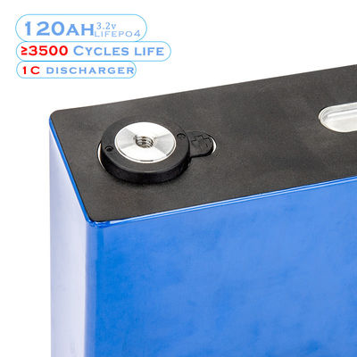 Głęboki cykl 3,2 V 120 Ah LiFePo4 bateria litowa do panelu słonecznego