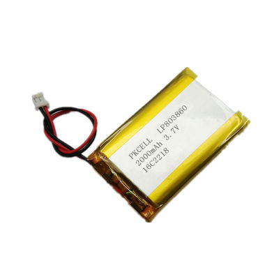 Akumulator litowo-jonowy 5 mm o wysokiej temperaturze 3,7 V 200 mAh Bateria Lipo z UL CE