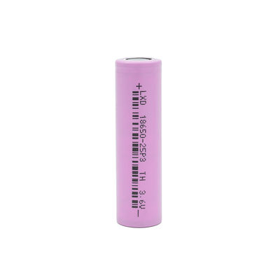 3C Max 3.6v 2500mah 18650 Bateria litowo-jonowa Litowe ogniwa cylindryczne