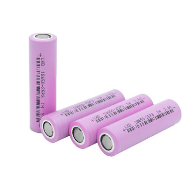 3C Max 3.6v 2500mah 18650 Bateria litowo-jonowa Litowe ogniwa cylindryczne